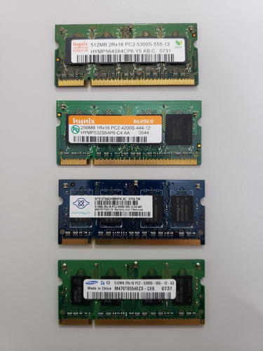 Memoria Ram Ddr2 De 512 Mb