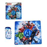 Mouse Óptico Marvel Inalámbrico Avengers Color Azul 2