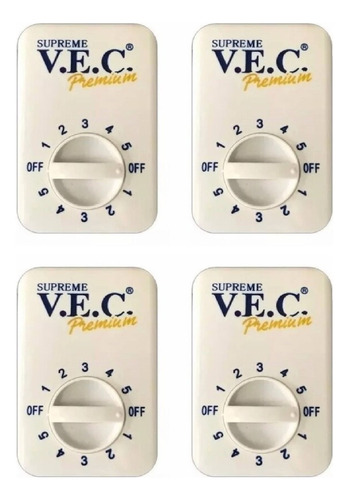 Control Vec Para Ventilador De Techo (4 Piezas)