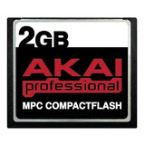 Tarjeta De Memoria Akai 2 Gb Mpc Compactflash Cf Para Mpc500