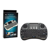 Mini Teclado Wireless Bluetooth Touchpad Sem Fio Iluminado