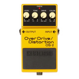 Pedal De Efecto Boss Os-2 Overdrive/distorsión