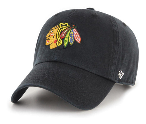 Jockey '47 Chicago Blackhawks Clean Up Black