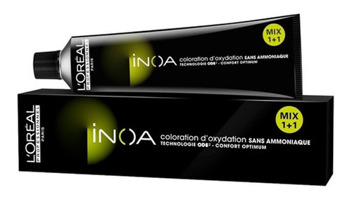 Tintura Sin Amoniaco Loreal Inoa Profesional Coloracion 60gr