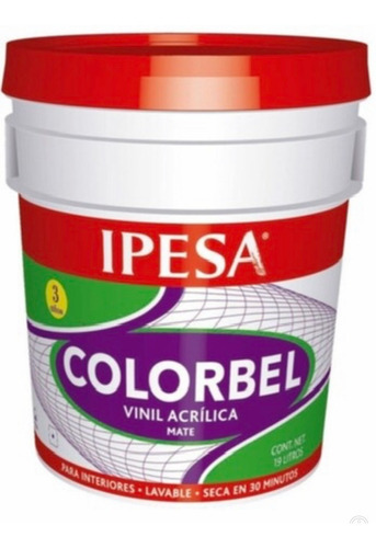 Pintura Vinilica Colores 19l Colorbel Mejor Que Comex