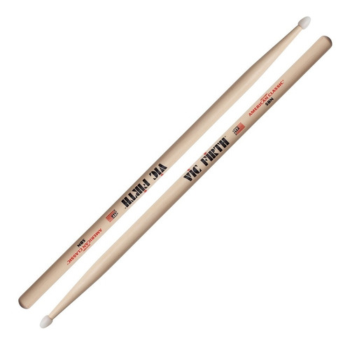 Palillo Vic Firth American Classic 5b 5bn Punta Nylon Cuo