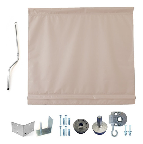 Kit Para Toldo Cortina De 3,50 X 2,50