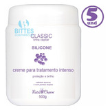 5 Máscara Silicone Natu Charm Cosméticos Tratamento Atacado