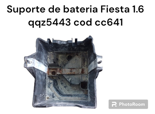 Suporte De Bateria Ford Fiesta 1.6 Cod Cc641
