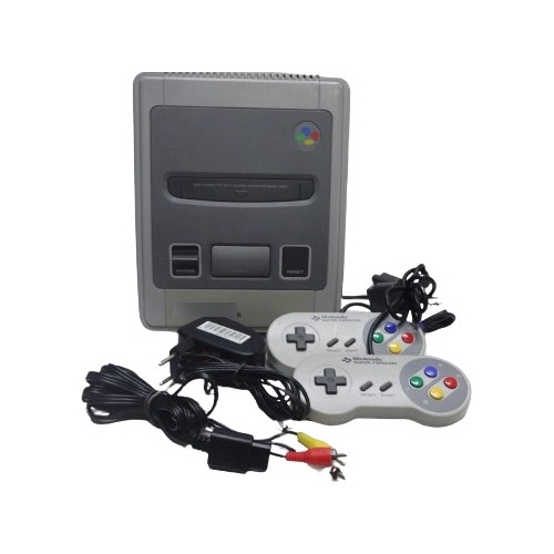 Console Completo Nintendo Super Famicom Com Cx