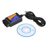 Conector Usb Para Coche V1.5 Obd2, Escáner De Interfaz De Ca