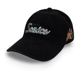 Gorra Mitchell & Ness Nba Script Corduroy Dad Sonics Negro U