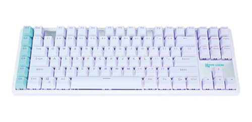 Teclado Gamer Hype Legend L Blanco Sw Outemu Blue