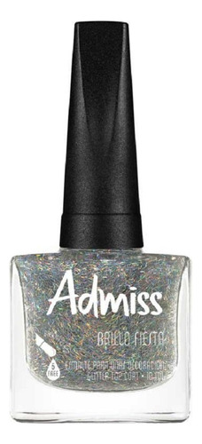 Brillo Para Uñas Admiss Fiesta - Ml - mL a $391