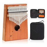 Kalimba 17 Teclas Piano De Pulgar Caja Protectora, Mart...