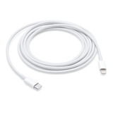 Cable 2 Metros Carga Rápida Usb-c A Lightning iPhone iPad