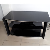 Mesa De Cristal Templado Para Tv Y Home Theater 