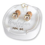 Abridores De Oro 18kt Marca Ch Corazon 784 ..amsterdamarg...