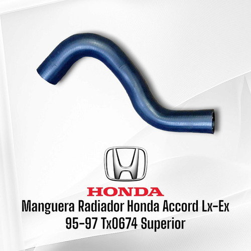 Manguera Radiador Honda Accord Lx-ex 95-97 Tx0674 Superior Foto 2