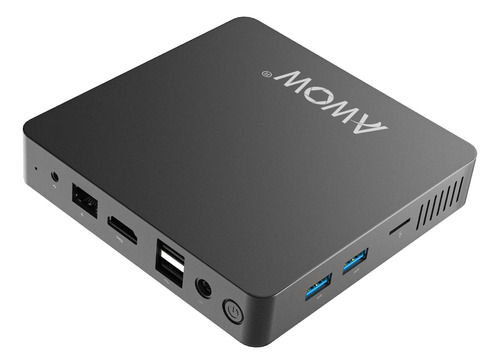 Awow Mini Pc Windows 10 Pro, Intel 4 Núcleos Celeron N3350 (