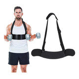 Arm Blaster Bíceps Soporte Pesas Gym Aislador De Brazo Barra