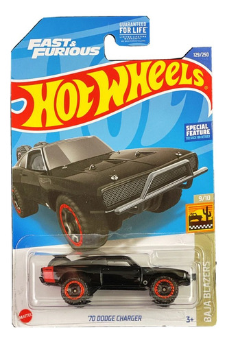 Hot Wheels Rápido Y Furioso Dodge Charger 1970 Original