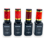 Esmaltes Da Kaisa Kit Com 4un - 12ml Cores De Luxo Led/uv