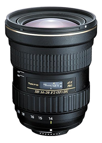 Lente Tokina Atxaf140dxn 14-20 Mm F/2 Pro Dx Para Nikon F, N