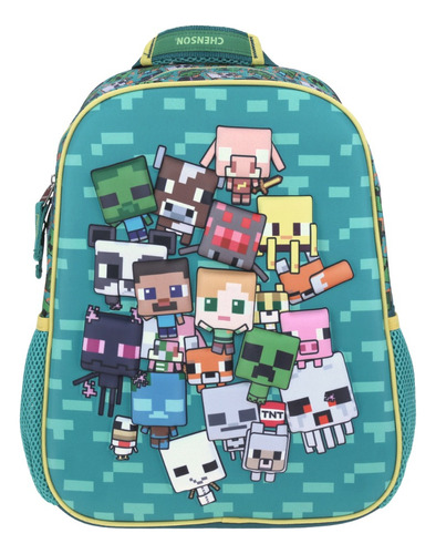 Chenson Mochila Minecraft Kinder Chibiz Chica