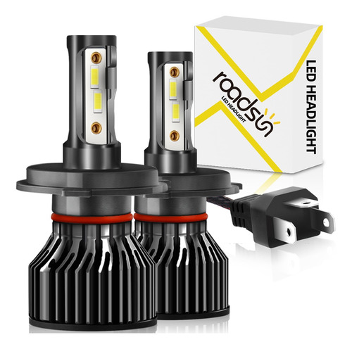 Faros Led Hb2 9003 H4 Kit De Luces Altas Y Bajas Csp 6000k