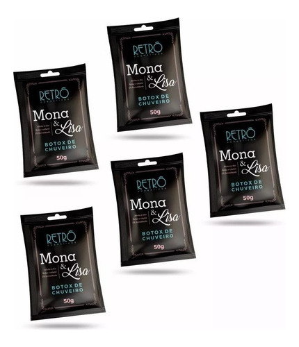 Retrô Cosméticos - Máscara Redutora Mona E Lisa 5x50g