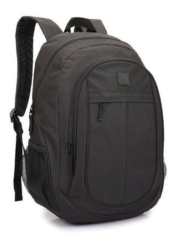 Mochila Escolar Denlex Dl0449 Cor Preto  Design Preto 28l