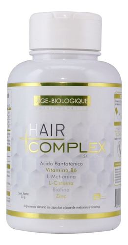 Hair Complex Con Biotina Skin & Nails 60 Caps Age Biologique