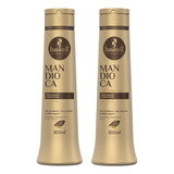 Kit Haskell Shampoo Condicionador Mandioca Crescimento 500ml