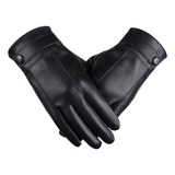 Guantes De Invierno For Adultos, Cálidos, Piel Sintética, P