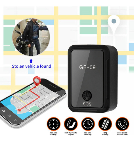 Gf07, Gf09, Gf21 Mini Rastreador Gps Magntico Localizador Foto 6