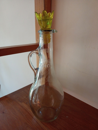 Botella Vidrio Aceite Bell' S Con Tapa Publicifad