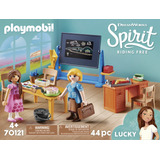 Juego Playmobil Spirit Salón De Clases Maestra Flores 44 Pzs Cantidad De Piezas 45