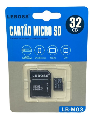 10 Cartão De Memoria Micro Sd 32gb + Adaptador Atacado