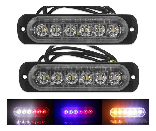 Kit Strobo Led Type-r,  Estilo Policia, Ambulancia, Guincho