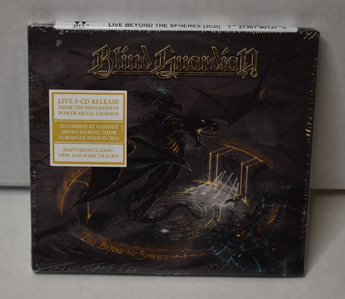 Blind Guardian Live From The Spheres 3 Cd