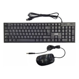 Teclado Mouse Oficina Usb Cx Lk-66385 Español Pcreg