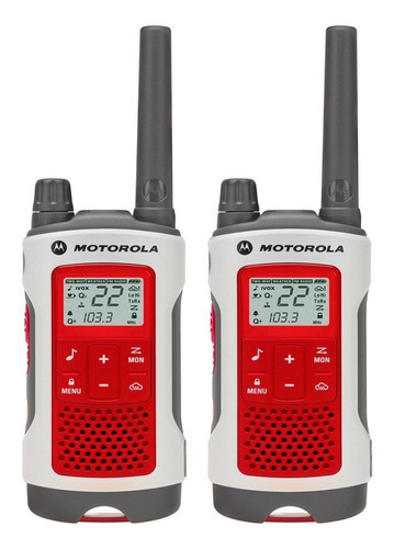 Radios Para Emergencias Color Blanco Con Rojo 2pzs Motorola
