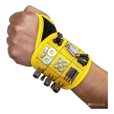 Pulsera Magnética Porta Tornillos Y Brocas Para Herramienta