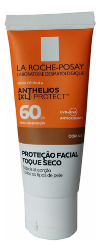 La Roche-posay Anthelios Creme Cor 4.0 Protetor Solar Facial Fps 60 40g