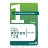 Curso De Direito Processual Civil - Vol 1, De Marcus Vinicius Rios Goncalves.