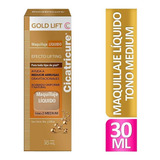 Maquillaje Liquido  Gold Lift Medium X30ml Cicatricure