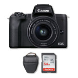 Canon M50 Mark Ii Con Lente 15-45mm + Memoria 64gb + Bolso