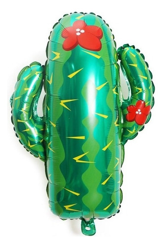 Globo Cactus Fiesta Mexicana Desierto 73x63cm