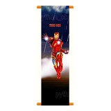 Cuadro Banner Iron Man - Listos Para Colgar C/barrales